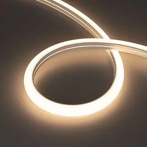 Лента герметичная MOONLIGHT-PRO-TOP-X320-16x15mm 48V Day4000 (10 W/m, IP65, 30m, wire x2) (Arlight, Силикон)