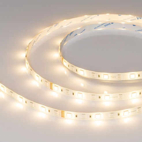 Лента светодиодная RTW-SE-B60-10mm 24V RGBW-Warm (14.4 W/m, IP65, 5060, 5m) (Arlight, Открытый)