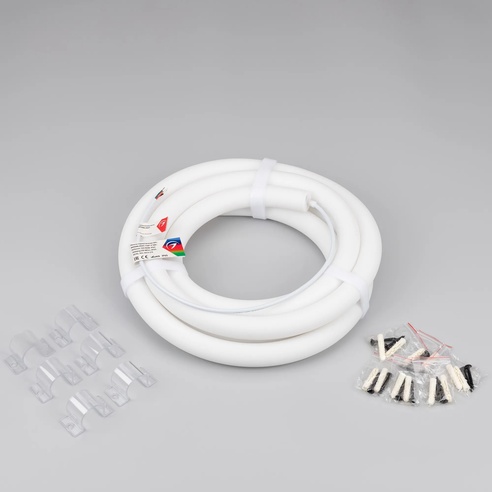 Лента светодиодная герметичная SPI-MOONLIGHT-TOP-F180-D25mm 12V RGB-PX2 360deg (20 W/m, IP65, 3535, 3m, wire x1) (Arlight, Вывод прямой, 3 года)