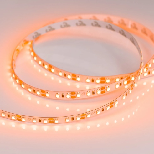 Лента светодиодная RT-A120-8mm 12V Orange (9.6 W/m, IP20, 2835, 5m) (Arlight, -)
