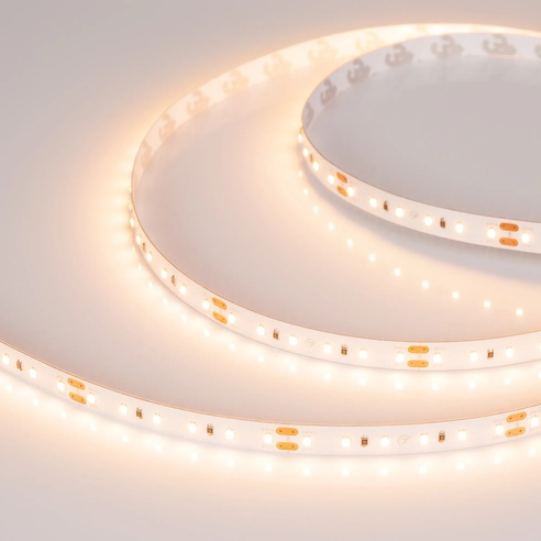 Лента светодиодная MICROLED-M120-8mm 24V Warm3000 (14 W/m, IP20, 2216, 5m) (Arlight, Открытый)