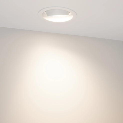 Светильник MS-VORTEX-BUILT-R135-30W Day4000 (WH-WH, 50 deg, 230V) (Arlight, IP20 Металл, 5 лет)