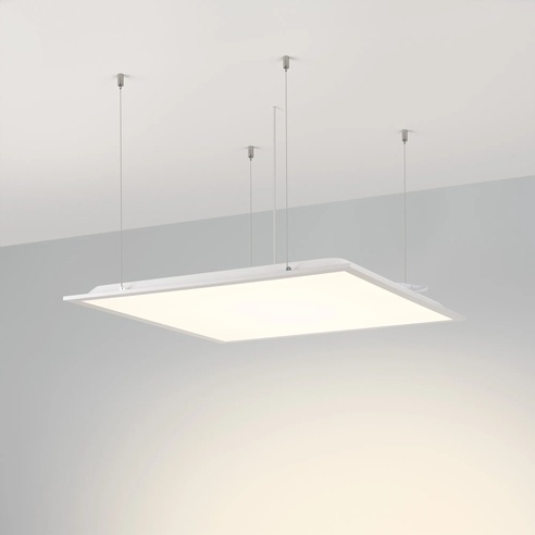 Светильник DL-TITAN-COMFORT-S600x600-34W Warm3000 (WH, 120 deg, CRI90, 230V) (Arlight, IP40 Металл, 5 лет)
