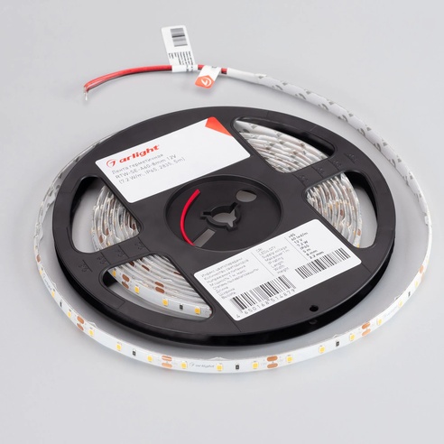 Лента светодиодная герметичная RTW-SE-A60-8mm 12V Warm3000 (7.2 W/m, IP65, 2835, 5m) (Arlight, -)