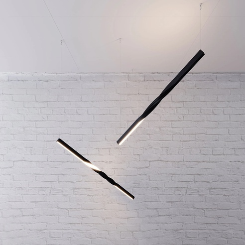 Профиль SL-ARC-3535-TWIST90L-400 BLACK (Arlight, Алюминий)