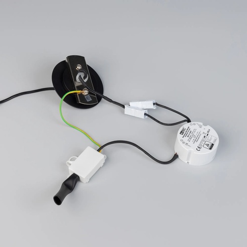 Светильник SP-KOTARO-R350-12W Warm2700 (BK-CF, 36 deg, 230V, TRIAC) (Arlight, IP20)