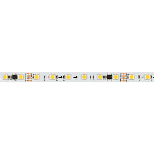 Лента светодиодная SPI-B60-10mm 24V White6000-PX6-RAM (15 W/m, IP20, 5060, 5m) (Arlight, бегущий огонь)