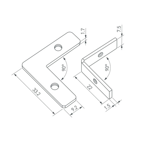 Соединитель профиля LINE-6070-90 Set (Arlight, Металл)