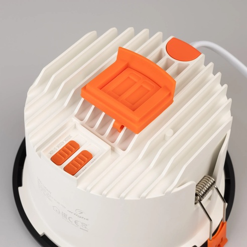 Светильник MS-ALORA-BUILT-R140-12W Day4000-MIX (BK, 40 deg, TRIAC) (Arlight, IP54 Пластик, 3 года)