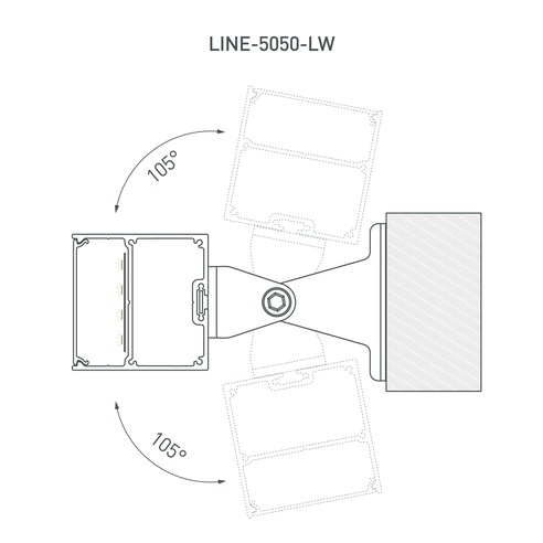 Профиль SL-LINE-5050-LW-2000 WHITE (Arlight, Алюминий)