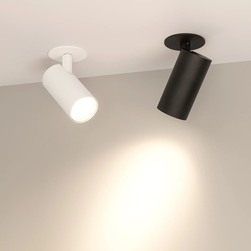 Светильник LGD-LUMOS-R55-9W Warm3000 (BK, 25 deg, 230V) (Arlight, IP20 Металл, 3 года)