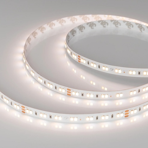 Лента светодиодная RT-A140-10mm 24V White-MIX (19.2 W/m, IP20, 2835, 5m) (Arlight, Изменяемая ЦТ)