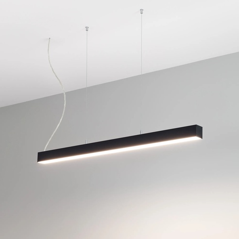 Профиль SL-LINE-5050-LW-2000 ANOD BLACK (Arlight, Алюминий)