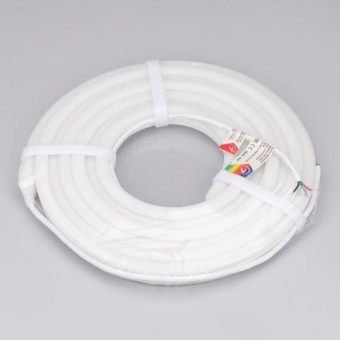 Лента светодиодная герметичная MOONLIGHT-SIDE-B84-12x24mm 24V RGB (12 W/m, IP68, 5m, wire x2) (Arlight, Вывод прямой, 3 года)