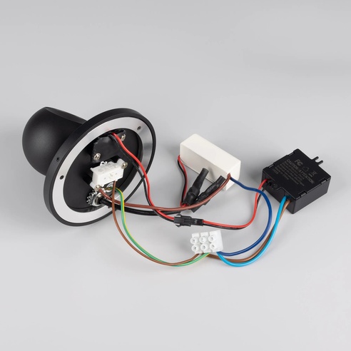 Светильник SP-OTTORI-WALL-CHARGE-6W Warm3000 (BK, 30 deg, 230V, USB-C) (Arlight, IP20 Металл, 3 года)