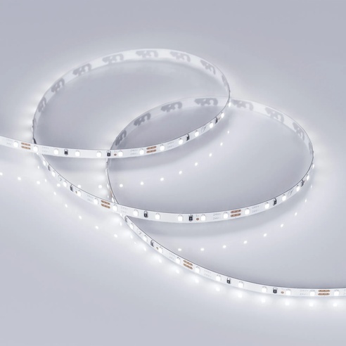 Лента светодиодная MICROLED-M120-4mm 24V White6000 (5.4 W/m, IP20, 2216, 5m) (Arlight, 5.4 Вт/м, IP20)