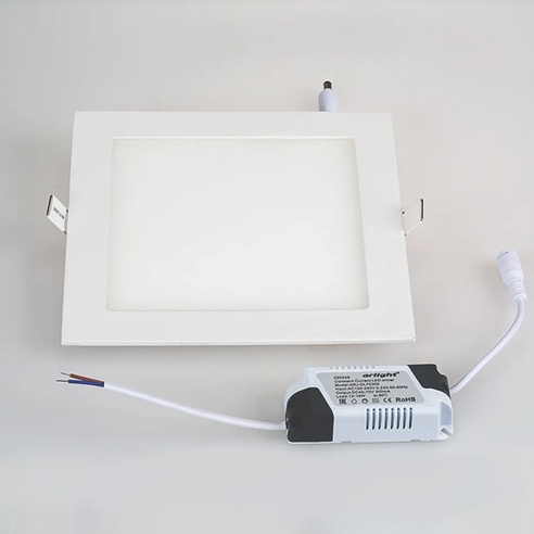 Светильник DL-192x192M-18W Day White (Arlight, IP40 Металл, 3 года)