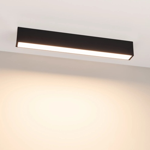 Светильник SP-LINE-4970-L510-17W Warm3000 (RAL9005, 120 deg, 230V) IP33 (Arlight, Металл)