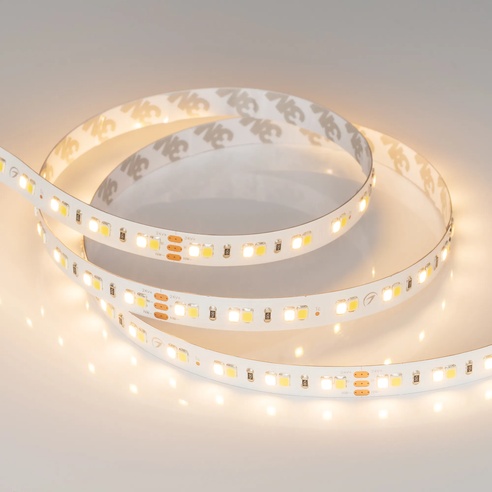 Лента светодиодная RT-A140-10mm 24V White-MIX (19.2 W/m, IP20, 2835, 5m) (Arlight, Изменяемая ЦТ)