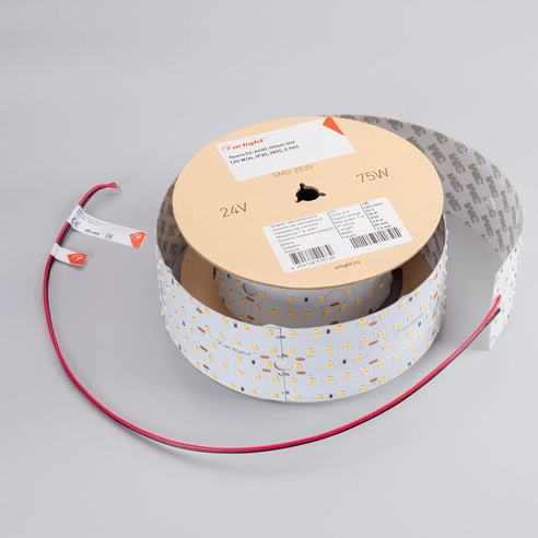 Лента светодиодная S2-A420-59mm 24V Day4000 (30 W/m, IP20, 2835, 2.5m) (Arlight, 30 Вт/м, IP20)