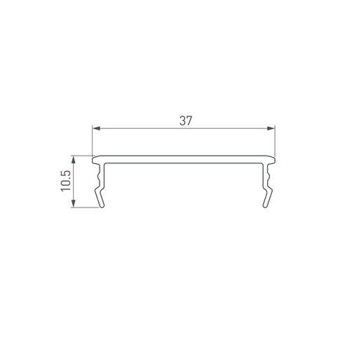 Экран IP-LINE-4050-2000 OPAL (Arlight, Пластик)