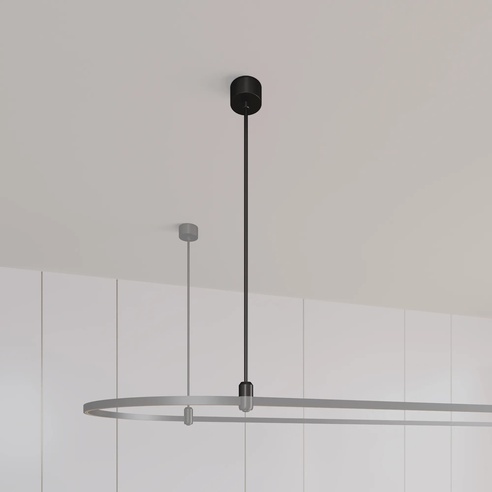 Подвес жесткий с питанием ART-APRIORI-ROD-A-L800-POWER (BK) (Arlight, IP20 Металл, 3 года)