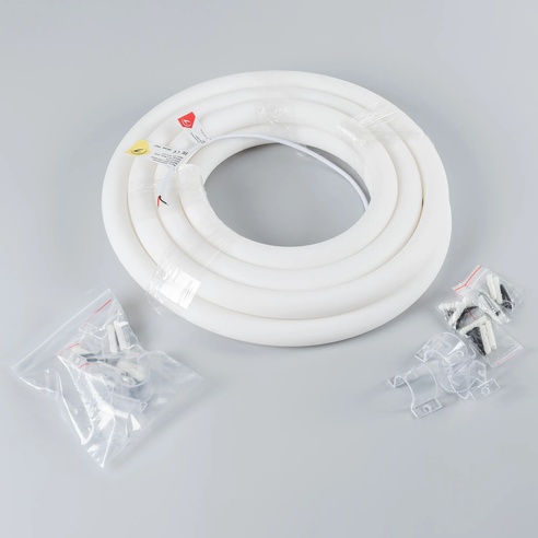 Лента светодиодная герметичная MOONLIGHT-SIDE-A336-D25mm 24V Warm2700 360deg (14.4 W/m, IP65, 2835, 5m, wire x1) (Arlight, Вывод боковой, 3 года)