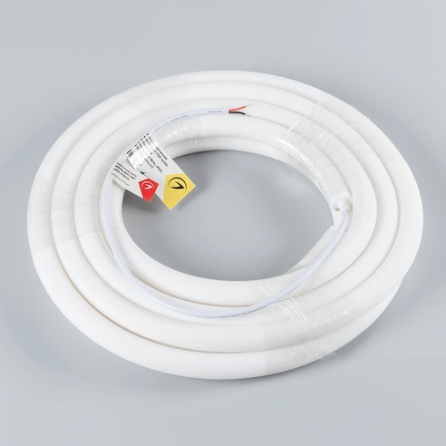 Лента светодиодная герметичная MOONLIGHT-TOP-A336-D18mm 24V Warm2300 360deg (14.4 W/m, IP65, 2835, 5m, wire x1) (Arlight, Вывод прямой, 3 года)