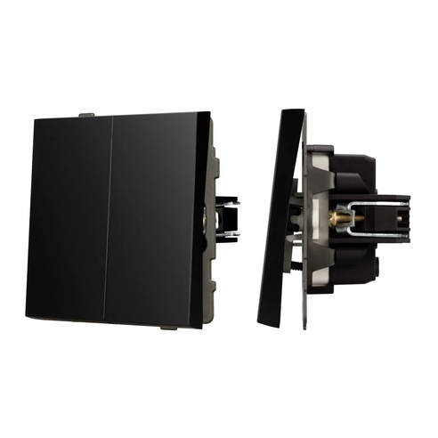 Механизм выключателя управления шторами SWT-TENDO-MKR2-PL-BK (230V, 10A) (Arlight, -)