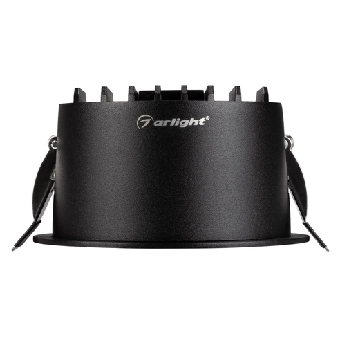 Светильник MS-DROP-BUILT-R105-14W Warm3000 (BK, 85 deg, 230V) (Arlight, IP54 Металл, 5 лет)