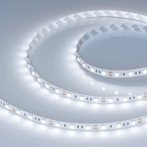 Лента светодиодная RT-B60-10mm 12V Cool 8K (14.4 W/m, IP20, 5060, 5m) (Arlight, 14.4 Вт/м, IP20)