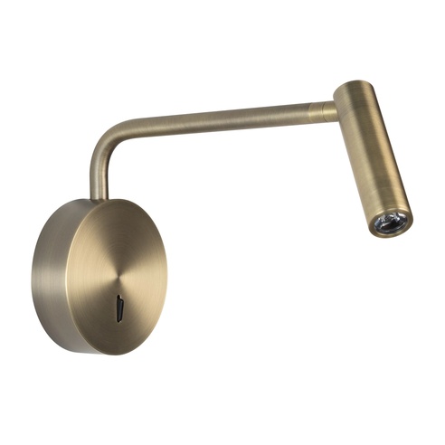 Светильник SP-VERDI-LONG-WALL-3W Warm3000 (BR, 20 deg, 230V) (Arlight, IP20 Металл, 3 года)