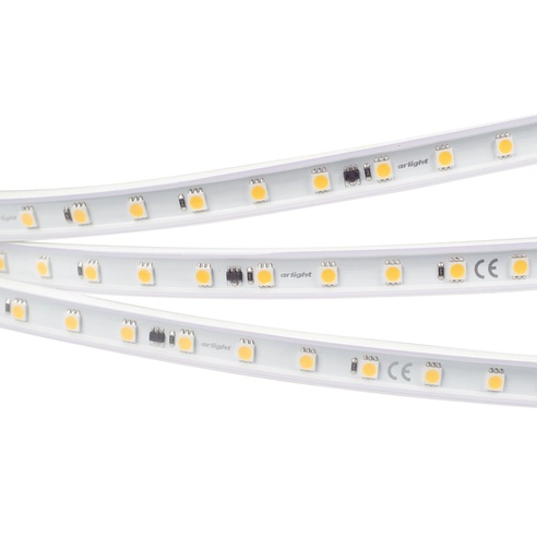 Лента светодиодная герметичная ARL-PV-B54-15.5mm 230V Day4000 (8 W/m, IP65, 5060, 10m) (Arlight, -)