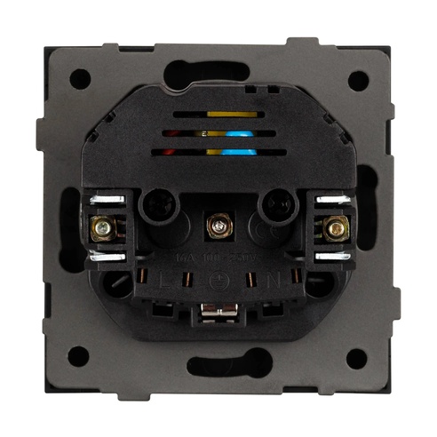 Механизм розетки с USB зарядкой SCT-TENDO-MUAC-PL-BK (230V, 16A) (Arlight, -)