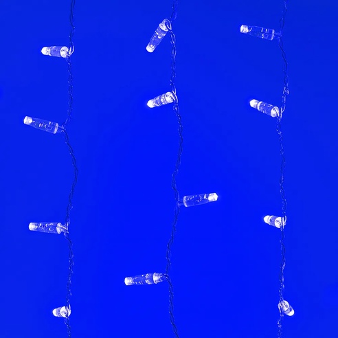 Светодиодная гирлянда ARD-CURTAIN-CLASSIC-2000x1500-CLEAR-360LED Blue (230V, 60W) (Ardecoled, IP65)