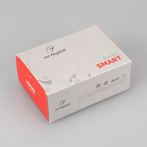 Диммер SMART-D6-DIM (12-24V, 1x20A, 2.4G) (Arlight, IP20 Металл, 5 лет)