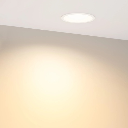 Светильник MS-BREEZE-BUILT-R82-9W Warm2700 (WH, 85 deg, 230V) (Arlight, IP20 Металл, 5 лет)