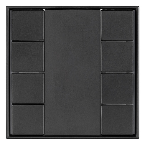 INTELLIGENT ARLIGHT Панель KNX-223-8-BLACK (BUS) (IARL, IP20 Пластик, 3 года)