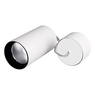 Светильник подвесной SP-POLO-R85-2-15W Warm White 40deg (White, Black Ring) (Arlight, IP20 Металл, 3 года)