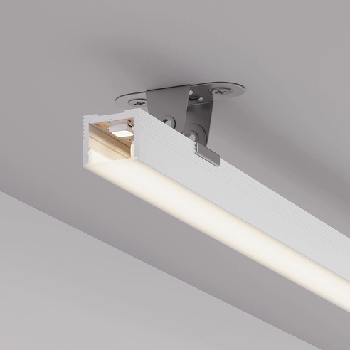 Профиль SL-SLIM-H13M-2000 WHITE (BY) (Arlight, Алюминий)