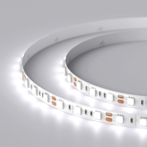 Лента светодиодная герметичная RTW-SE-B60-10mm 12V White6000 (14.4 W/m, IP65, 5060, 5m) (Arlight, -)