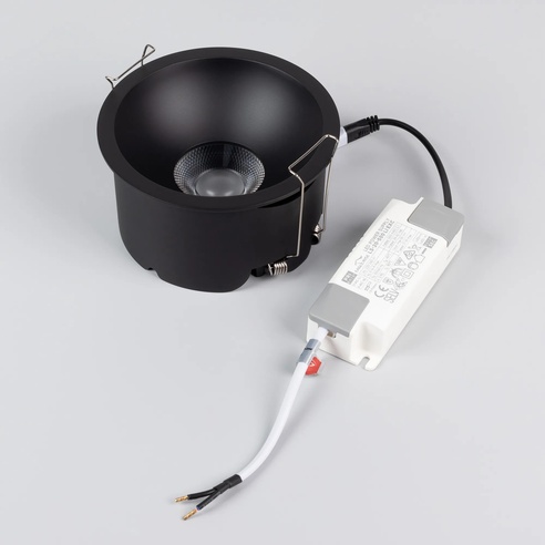 Светильник MS-HARBOR-R123-20W Warm3000 (BK, 50 deg, 230V) (Arlight, IP20 Металл, 5 лет)