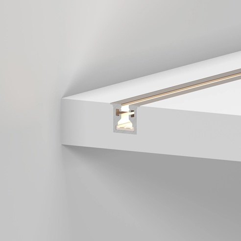 Профиль с экраном SL-MINI-3-H10-F12-2000 CHAMPAGNE GOLD (Arlight, Алюминий+пластик)