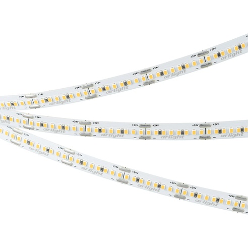 Лента светодиодная MICROLED-M320-8mm 24V Warm2700 (8 W/m, IP20, 2216, 5m) (Arlight, 130 лм/Вт)