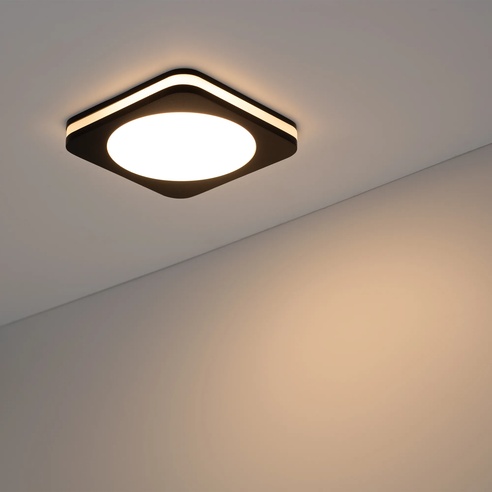 Светодиодная панель LTD-96x96SOL-BK-10W Day White (Arlight, IP44 Пластик, 3 года)