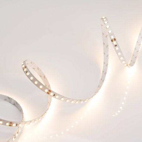 Лента светодиодная RT 2-5000 24V Warm2700 2x (3528, 600 LED, LUX) (Arlight, 9.6 Вт/м, IP20)