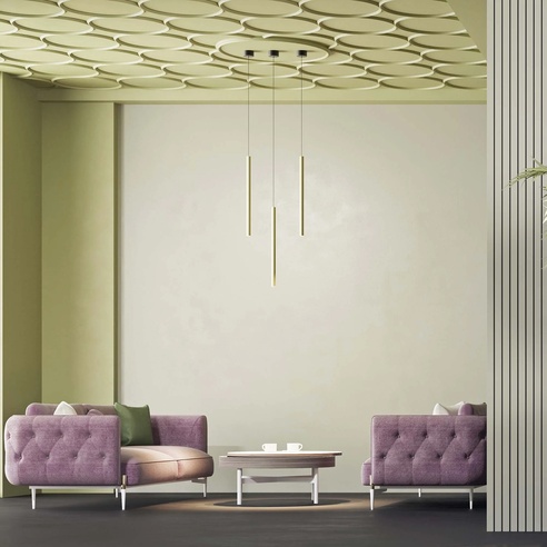 Светильник SP-PIPE-HANG-L600-R30-9W Warm3000 (GD, 24 deg, 230V) (Arlight, IP20 Металл, 3 года)