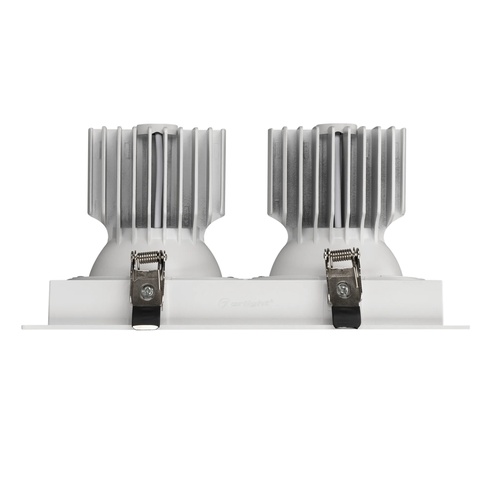 Светильник MS-VORTEX-BUILT-S250x140-2x30W Day4000 (WH-WH, 50 deg, 230V) (Arlight, IP20 Металл, 5 лет)