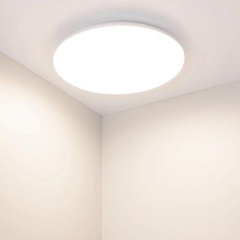 Светильник CL-FRISBEE-DIM-R250-12W Day4000-MIX (WH, 180 deg, 230V) (Arlight, IP54 Пластик, 3 года)