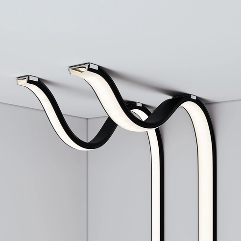 Профиль ARH-BENT-W11-2000 ANOD BLACK (Arlight, Алюминий)